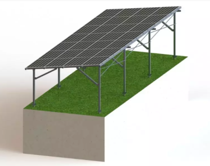 Agricultural Farmland Solar Mounting System
